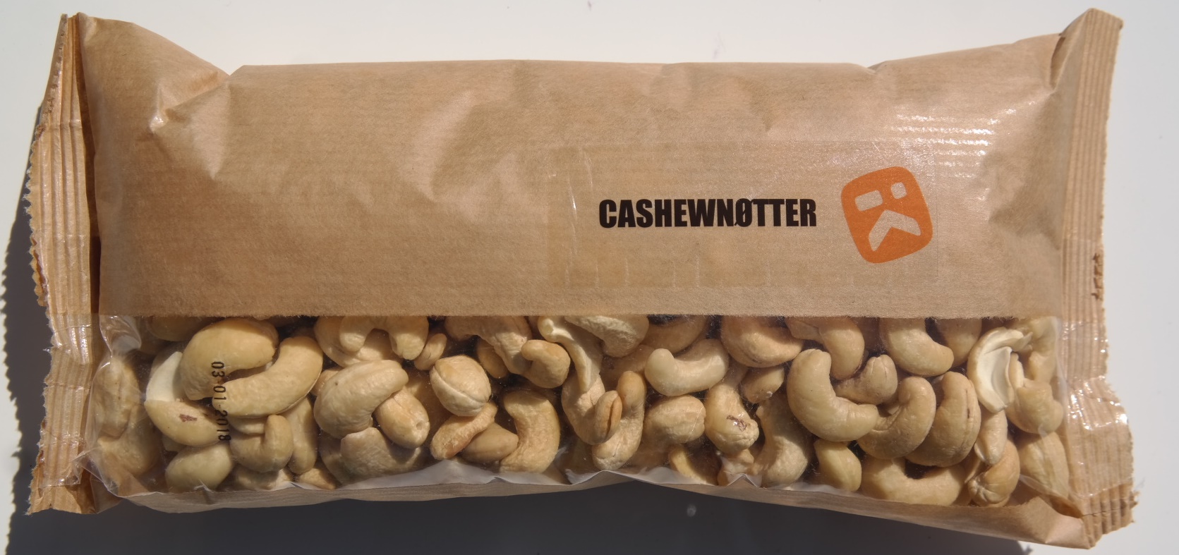 T.V Cashewnøtter 500gr salt/ristet 1