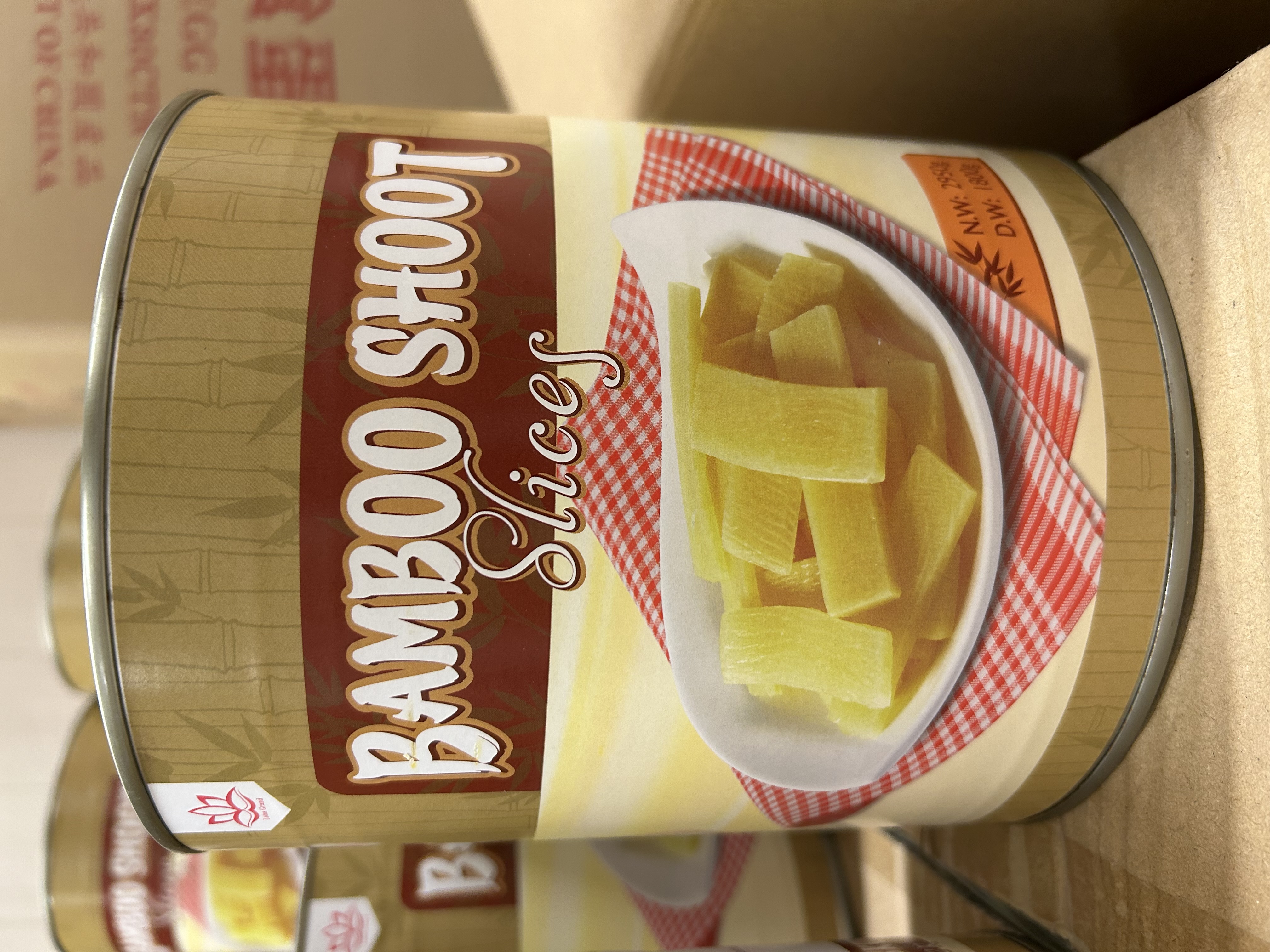 Bambusskudd Slices 2950g 0